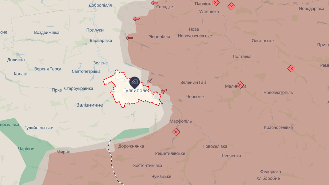 Ситуація довкола Гуляйполя станом на 4 грудня 2025 року