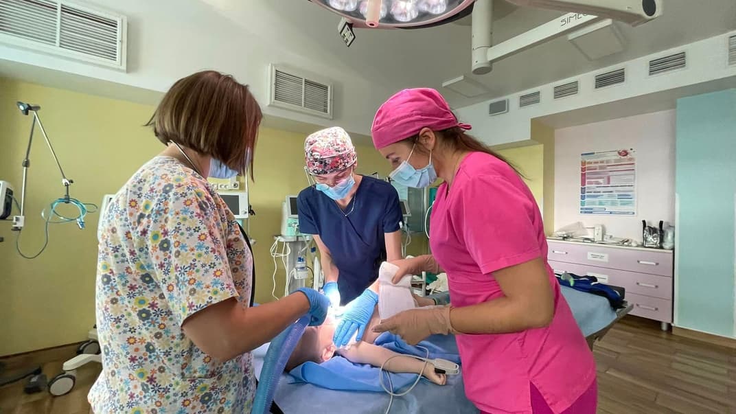 Врачи пересаживают кожу годовалому ребенку