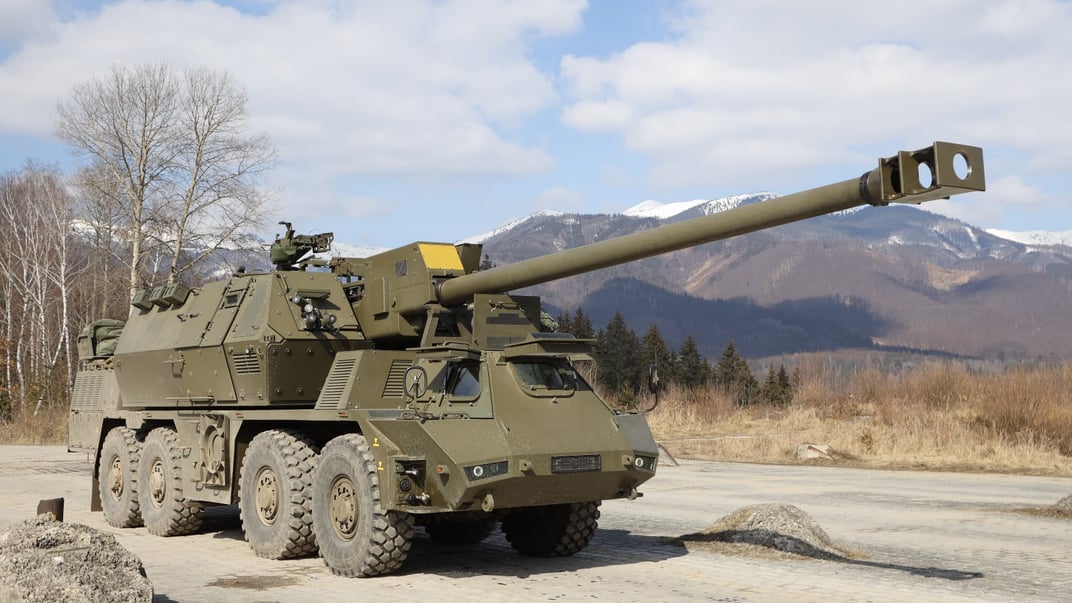 Ілюстративне фото. Словацька гаубиця Zuzana 2