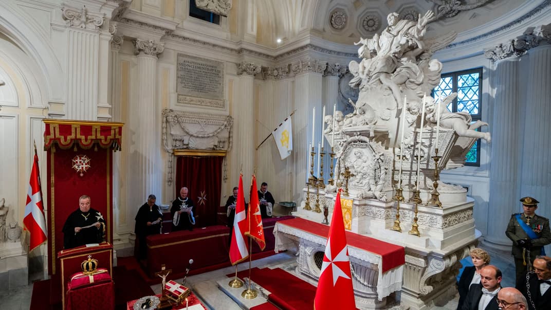 Иллюстративная фотография. Церемония присяги великого магистра Мальтийского Ордена, 3 мая 2023 года