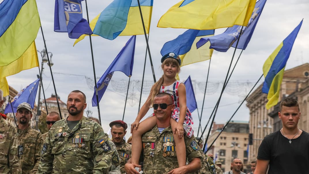 24 августа в Киеве отмечали 30-летие провозглашения независимости Украины