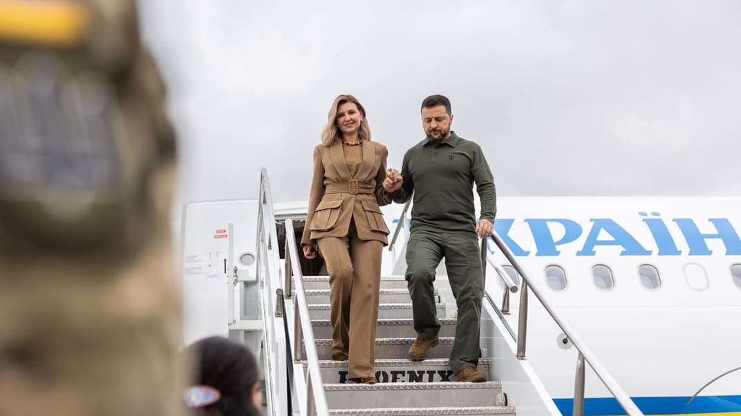 Президент Володимир Зеленський та перша леді Олена Зеленська у США, 18 вересня 2023 року