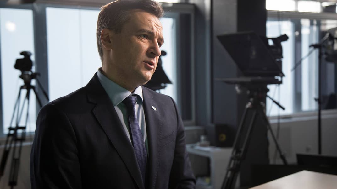 Колишній журналіст-розслідувач, кандидат у президенти Дмитро Гнап, Київ, 23 січня 2019 року