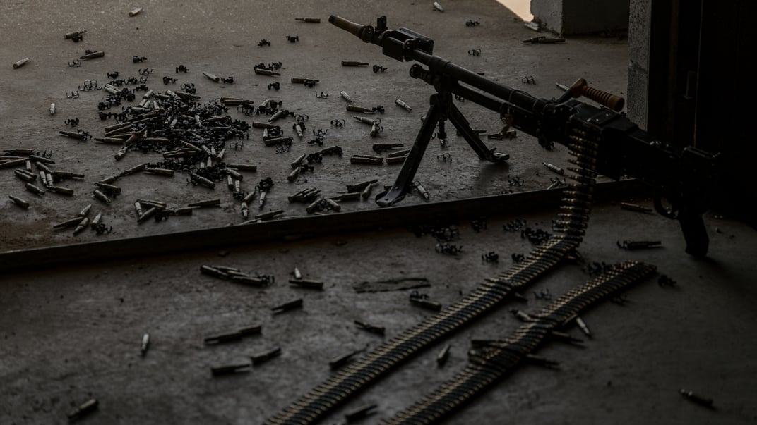 Иллюстративное фото. Пулемет