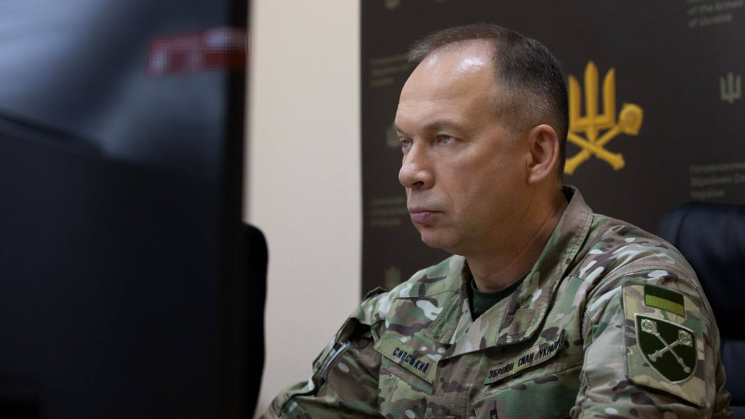 Головнокомандувач Збройних сил України Олександр Сирський Головнокомандувач Збройних сил України Олександр Сирський