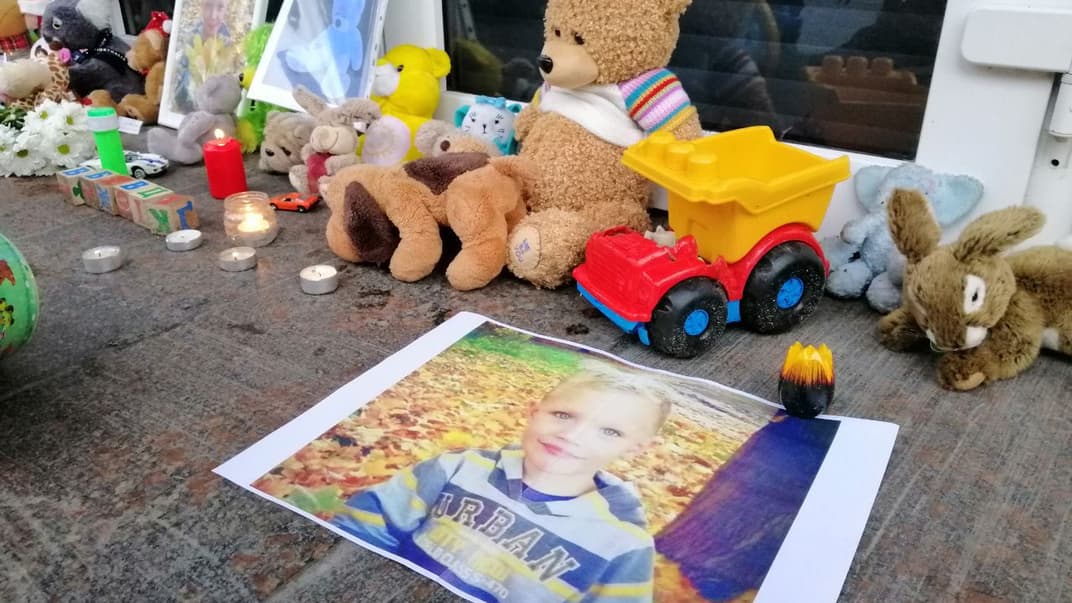 Вбивство 5-річного хлопчика: під будівлею МВС у Києві вимагають відставки Авакова