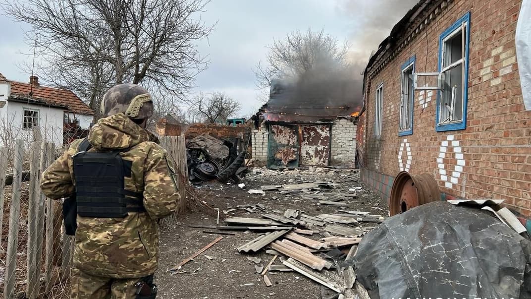 Наслідки атаки рф на Донецьку область