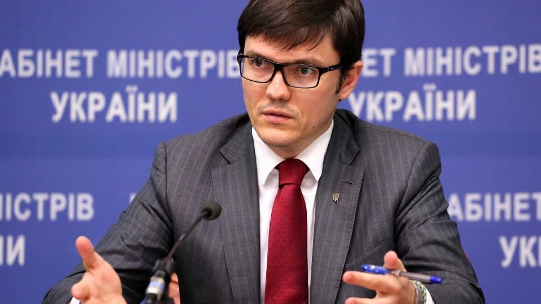 Андрій Пивоварський під час перебування на посаді міністра інфраструктури у 2015 році
