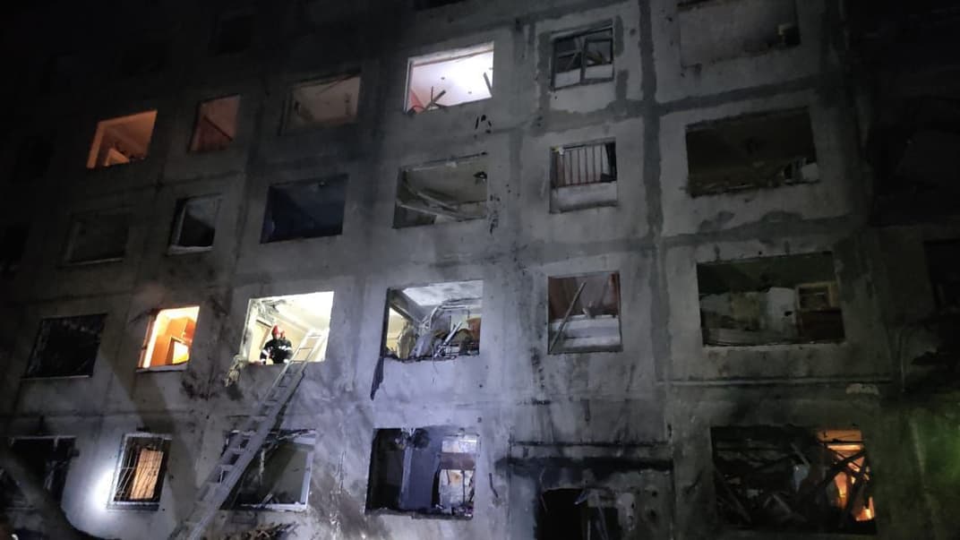 Последствия обстрела Донецкой области