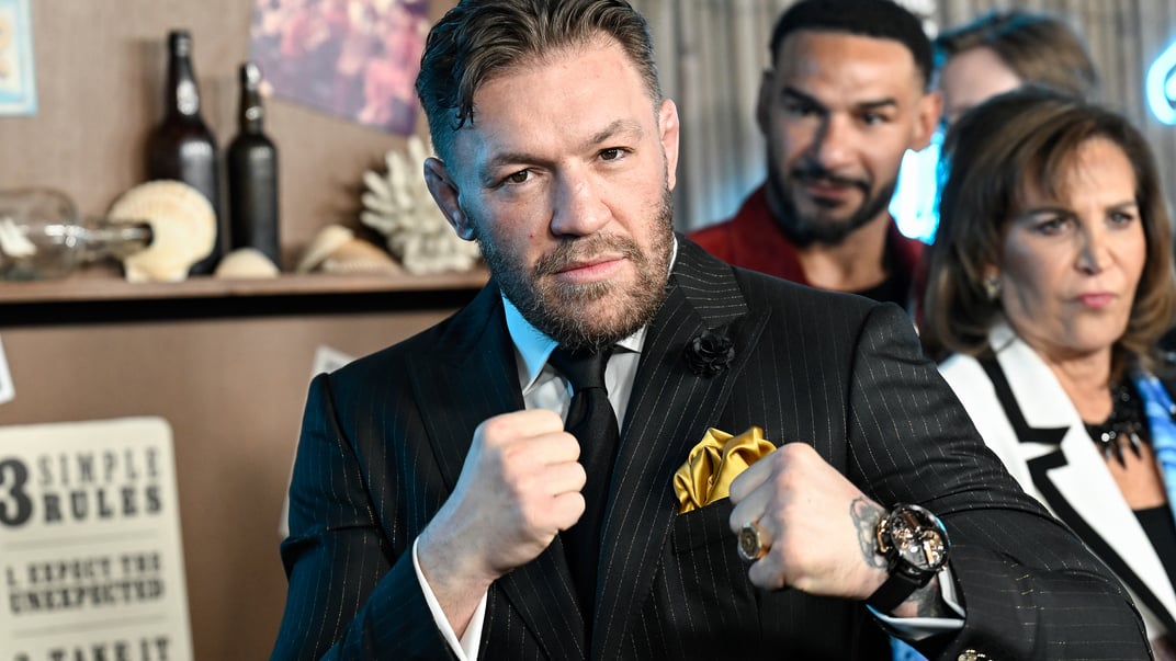 Конор МакГрегор в центре Линкольна в Нью-Йорке, март 2024 года