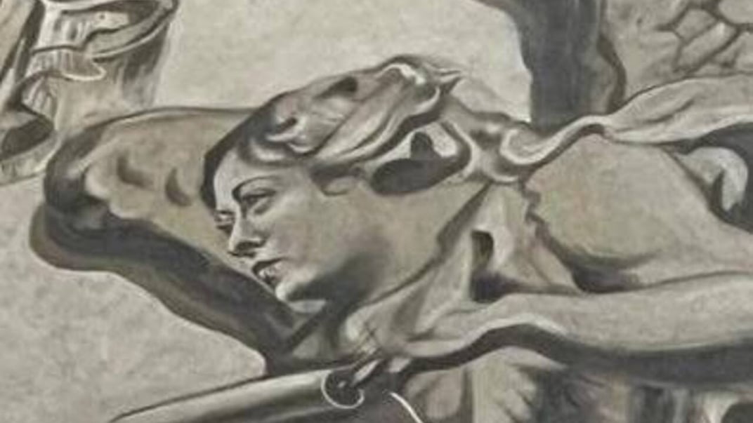 Фреска янгола в базиліці Сан-Лоренцо-ін-Лучіна в Римі Фреска янгола в базиліці Сан-Лоренцо-ін-Лучіна в Римі