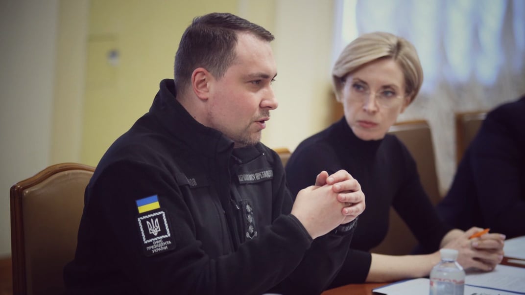 Керівник Офісу президента Кирило Буданов під час наради щодо створення Пантеону видатних українців
