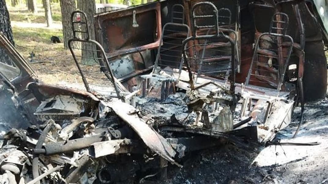 В Житомирской области авто лесников подорвалось на мине, два человека погибли