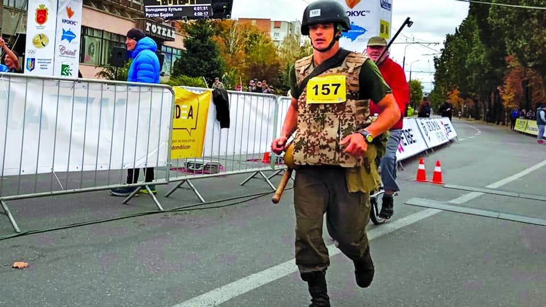 Марафонец из Книги рекордов Украины Сергей Проневич