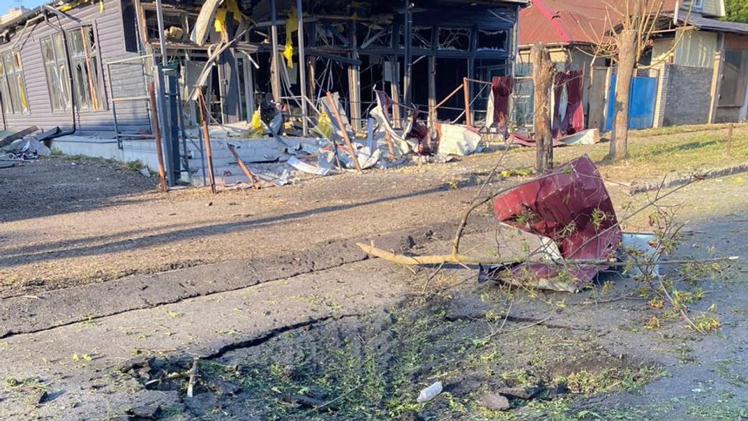 Наслідки російського обстрілу у Краматорську Донецької області, 11 серпня 2024 року