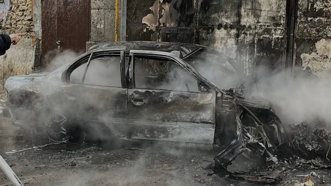 Наслідки російського обстрілу Херсона, 5 лютого 2024 року