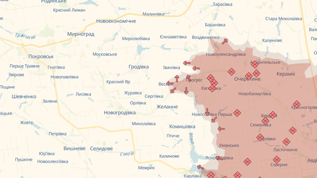 Ситуация на Покровском направлении