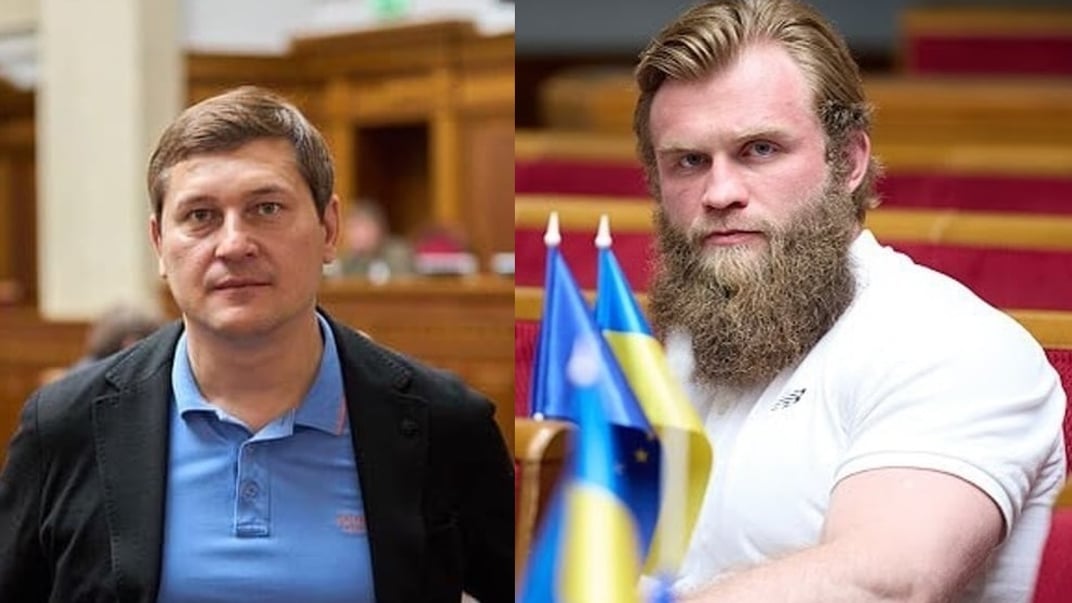 Народные депутаты Андрей Одарченко и Артем Дмитрук
