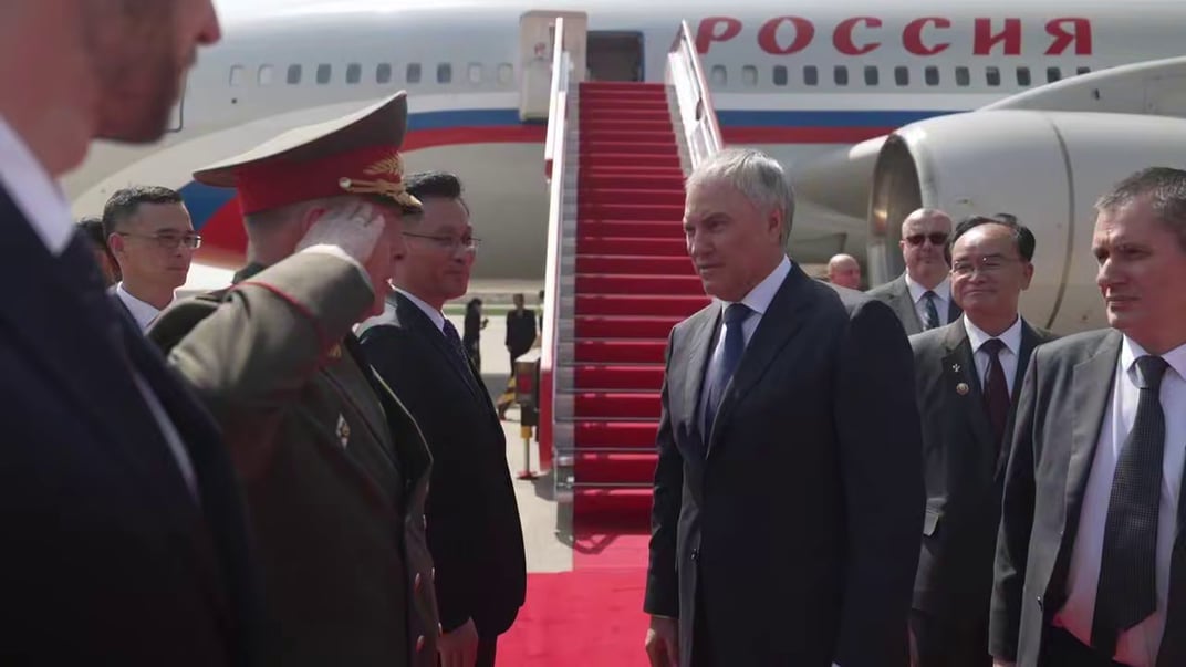 Спікер Держдуми росії В’ячеслав Володін у Північній Кореї