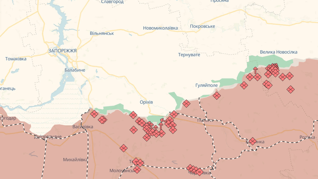 Ситуація на Запорізькому напрямку