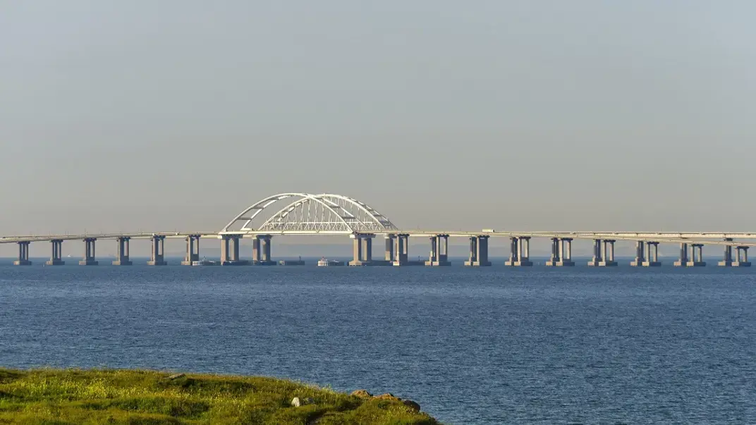 Иллюстративное фото. Керченский (Крымский) мост в мае 2021 года