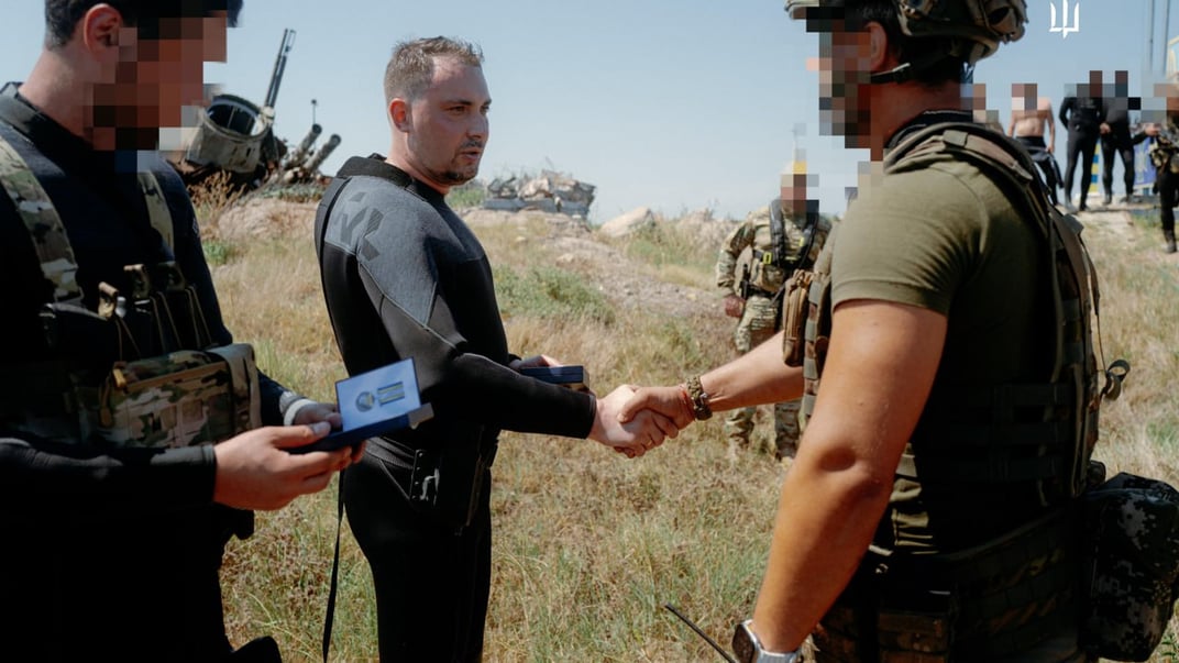 Кирило Буданов відвідав острів Зміїний, 12 травня 2025 року