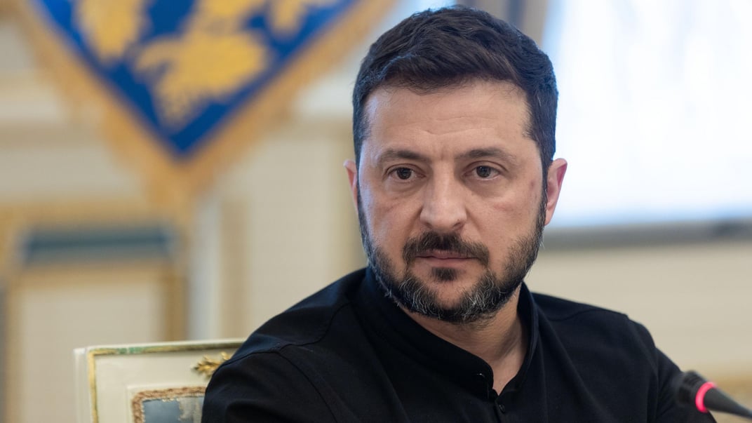 Президент України Володимир Зеленський на зустрічі з журналістами