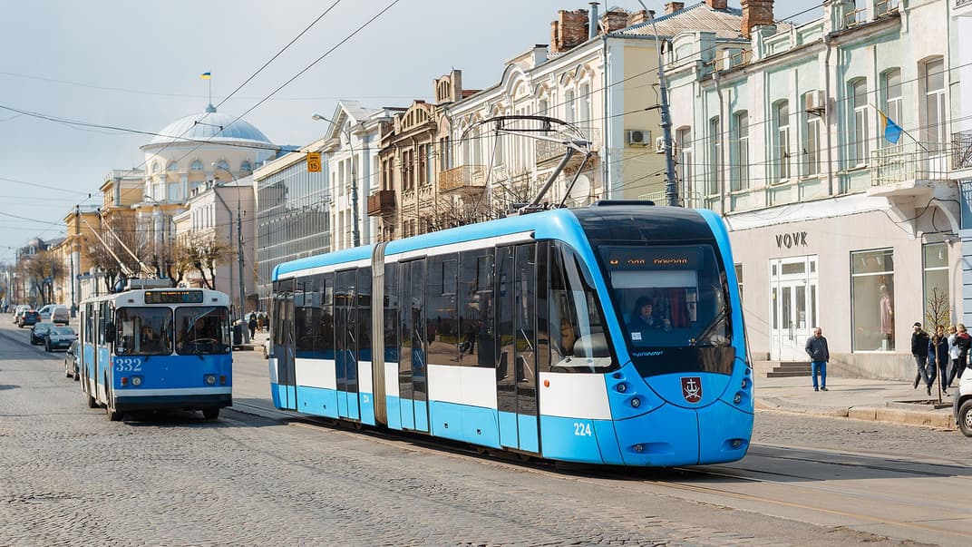 Общественный транспорт в Виннице