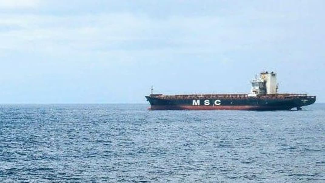 У машинному відділені судна MSC Messina сталася пожежа. На борту перебували українські моряки