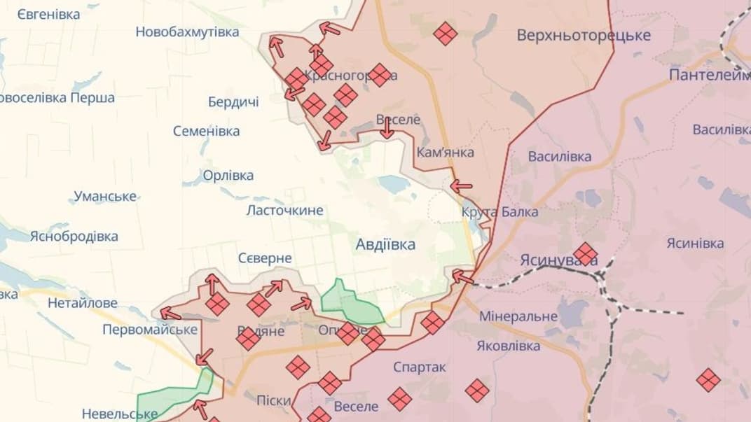 Карта DeepState