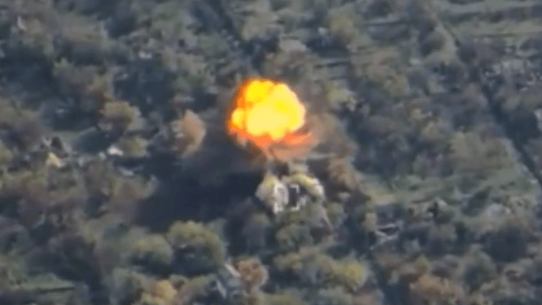 ГУР показало кадры ликвидации сына российского генерала Марзоева: ударили УАБом