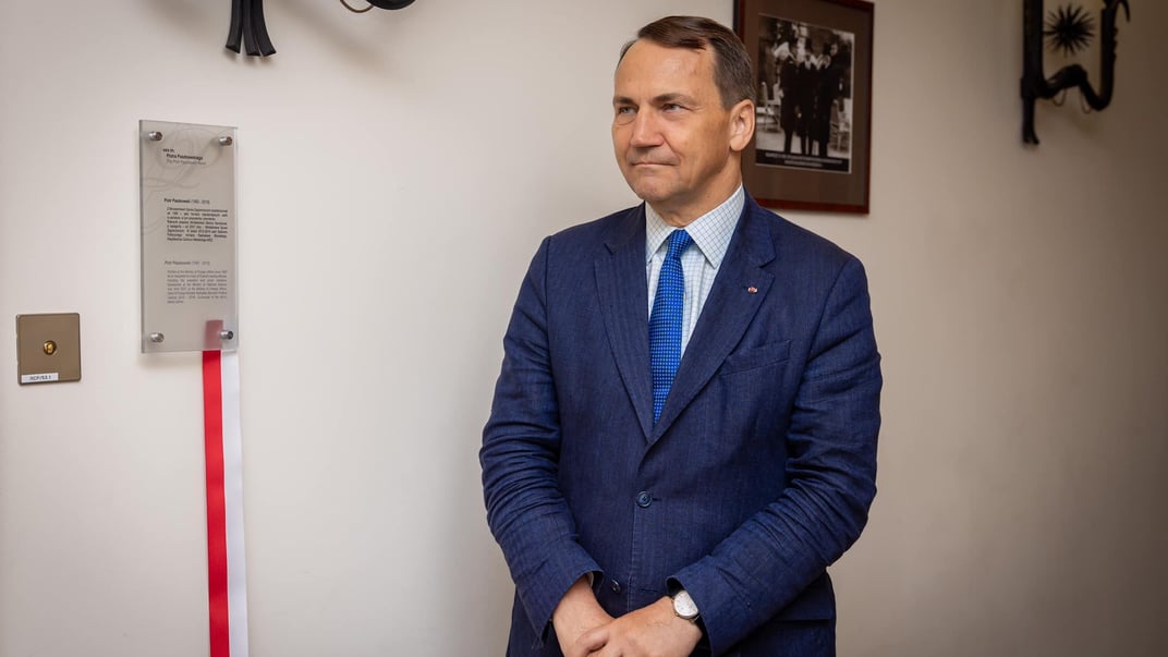 Министр иностранных дел Польши Радослав Сикорский