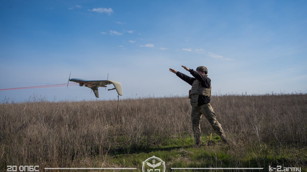Ілюстративне фото. Військовий 20 окремого полку безпілотних систем «К-2»