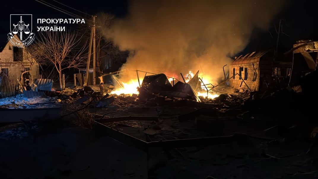 Наслідки російської атаки на Київщину, 5 січня 2026 року Наслідки російської атаки на Київщину, 5 січня 2026 року