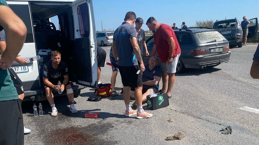 Футбольный клуб «Ужгород» попал в аварию