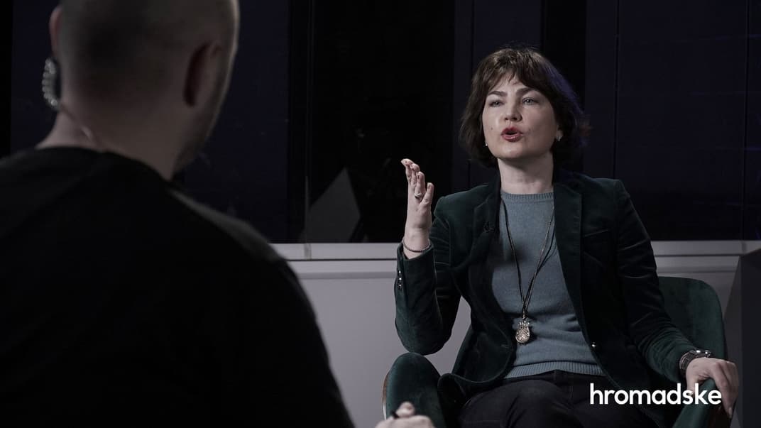 Генеральна прокурорка Ірина Венедіктова у студії hromadske, Київ, 30 квітня 2020 року