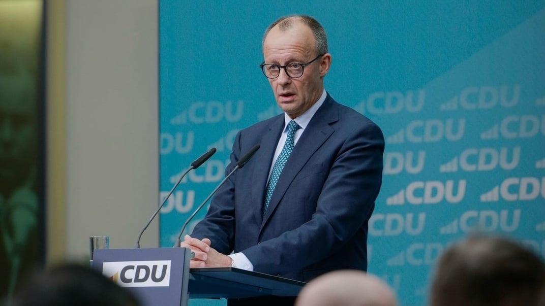 Кандидат у канцлери Німеччини від ХДС Фрідріх Мерц