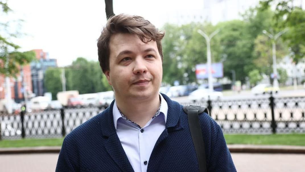 Белорусский оппозиционер Роман Протасевич