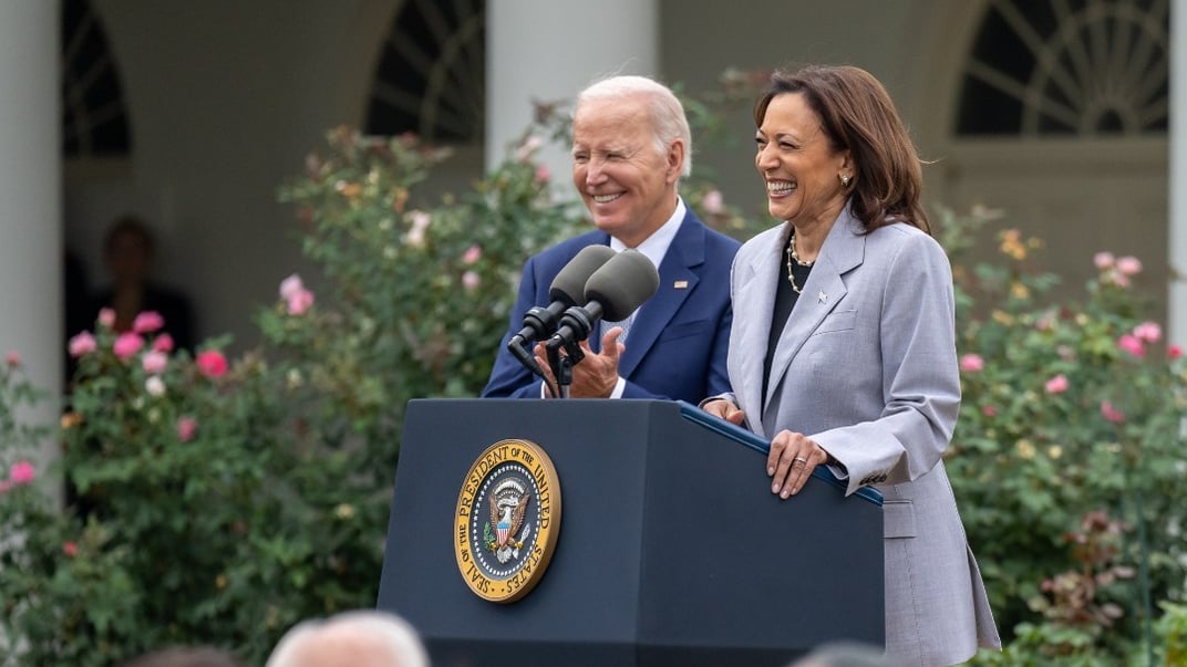 Президент США Джо Байден та віцепрезидентка Камала Гарріс