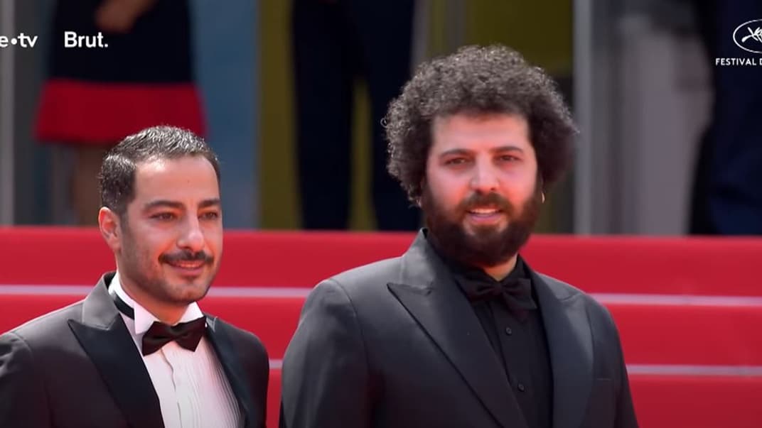 Саїд Рустаї (справа) на Каннському кінофестивалі у 2022 році