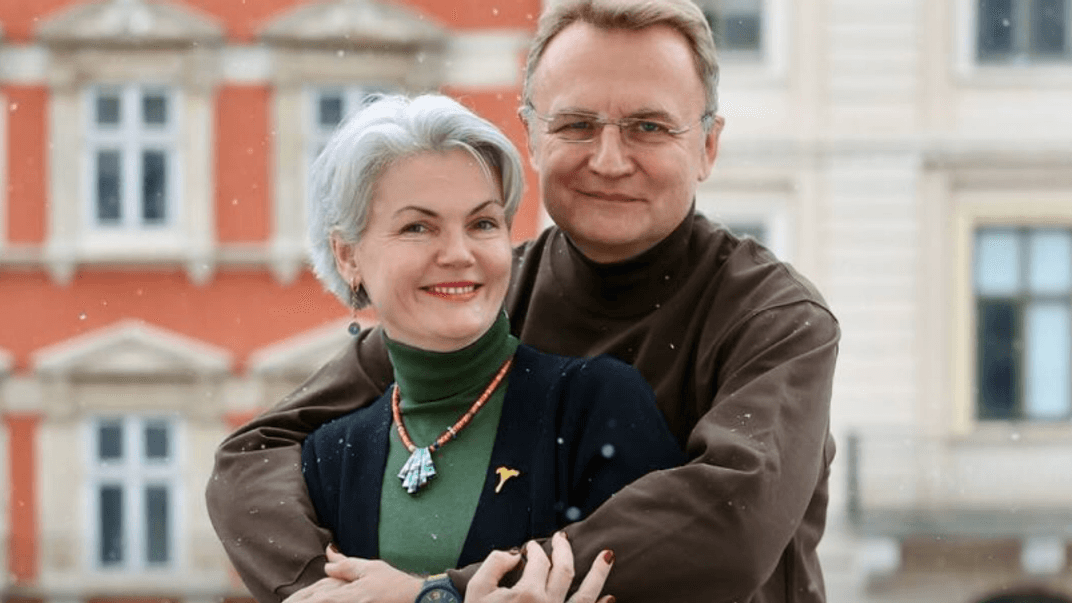 Міський голова Львова Андрій Садовий та його дружина Катерина Кіт-Садова