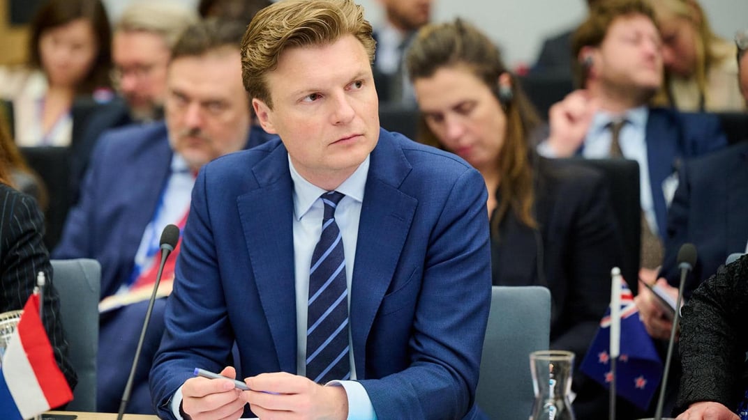 Рубен Брекельманс Міністр оборони Нідерландів Рубен Брекельманс