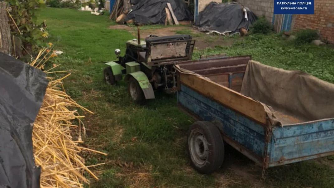 На транспортний засіб громадянин ніяких документів не надав