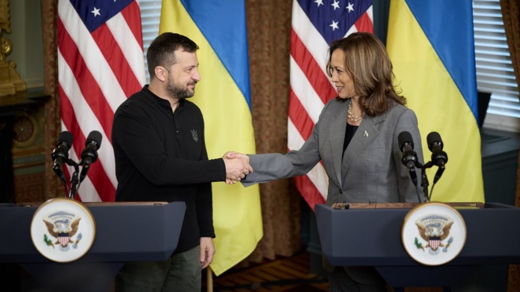 Владимир Зеленский встретился с Камалой Харрис, 26 сентября 2024 года