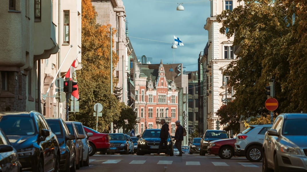 Ілюстративне фото. Вулиця в Гельсінкі, столиці Фінляндії