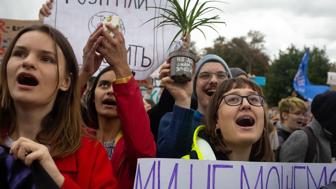 «Тікати не буде куди»: українці приєдналися до глобального Кліматичного маршу (ФОТОРЕПОРТАЖ)