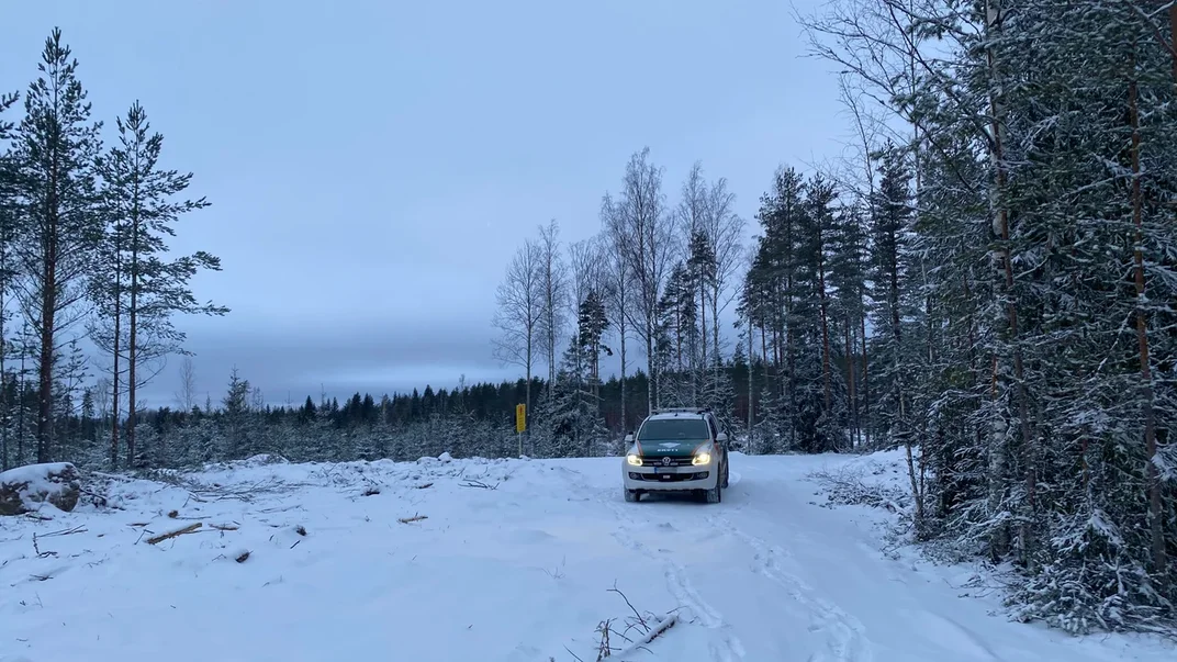 Ілюстративне фото. Територія поблизу східного кордону Фінляндії, який перетнув Дмитро
