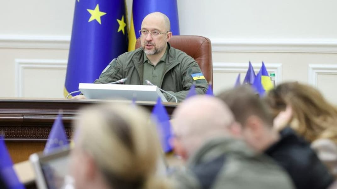Прем’єр-міністр Денис Шмигаль на засіданні уряду 9 грудня 2022 року