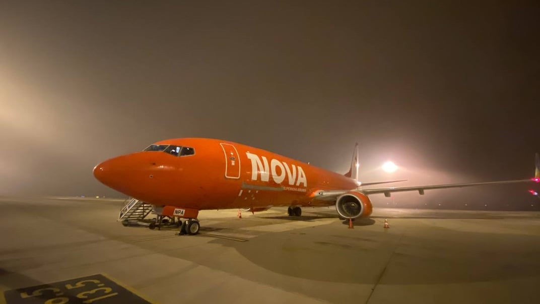 Перший комерційний вантажний рейс здійснили з Будапешта до Кишинева