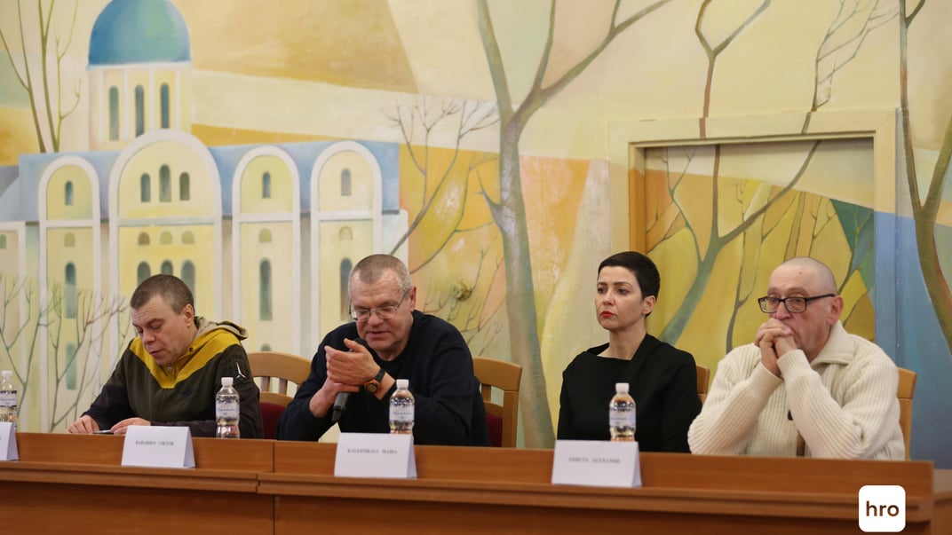 Звільнені білоруські бранці